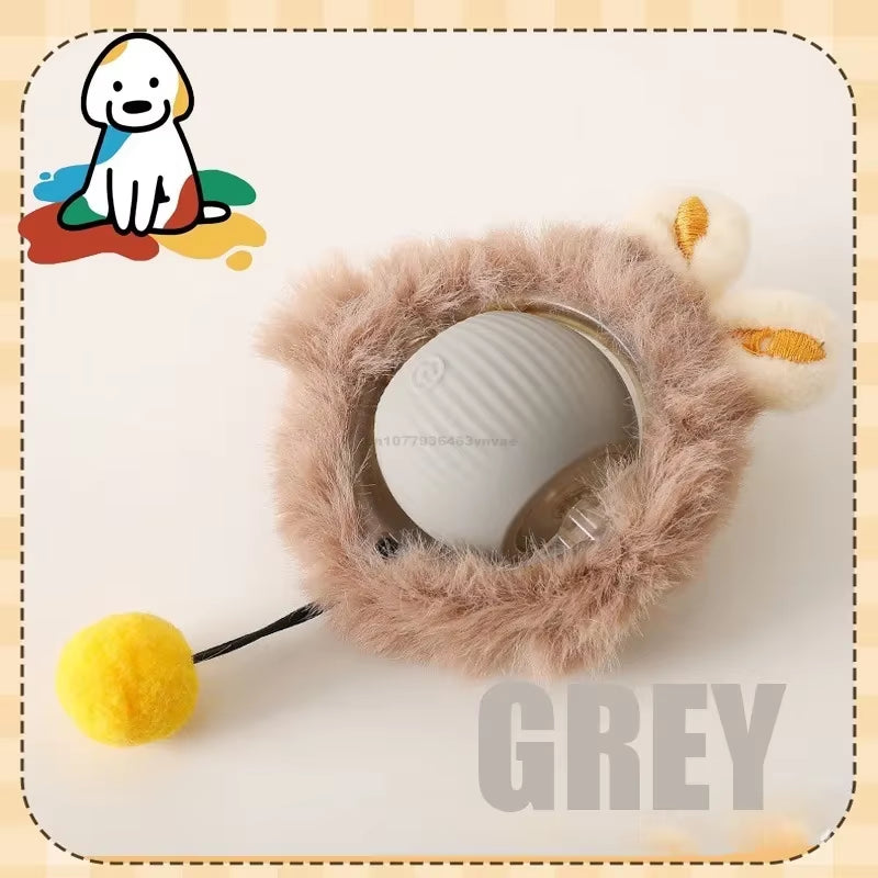 Cat Toys Interactive Ball Cat Accessories Interactive Cat Ball Kitten Catball Toys Electronic Automatic Rolling Magic Ball