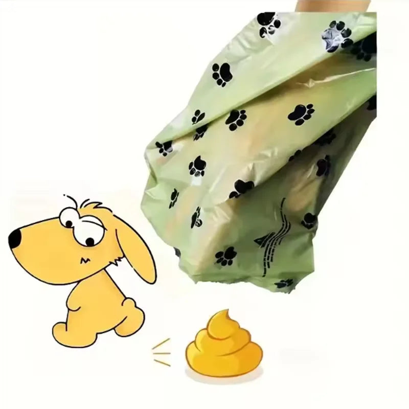 Hot Dog Poop Bag Outdoor Cleaning Poop Bag Outdoor Clean Pet Supplies for Dog Refill Garbage Bag Pet Supply