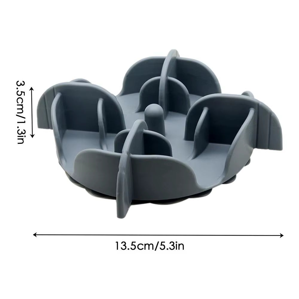 Slow Feeder Dog Bowls Silicone Slow Feeder Dog Bowl anti Gulping Healthy Eating Raised Dog Bowl Pet Bowl Slow Eating Dog Bowl