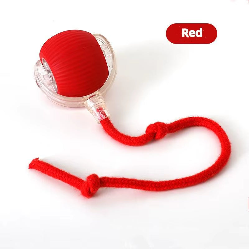 Cat Toys Interactive Ball Cat Accessories Interactive Cat Ball Kitten Catball Toys Electronic Automatic Rolling Magic Ball
